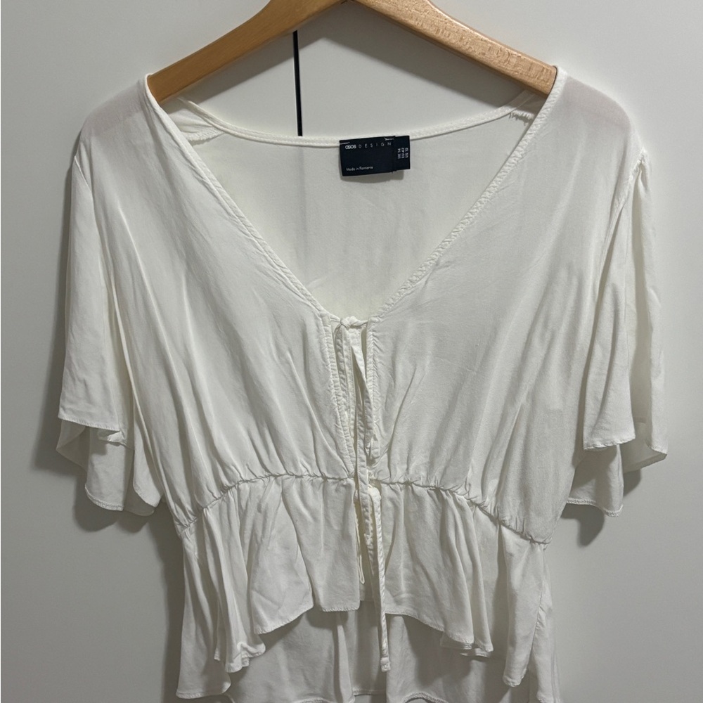 ASOS Blouse with Tie Front